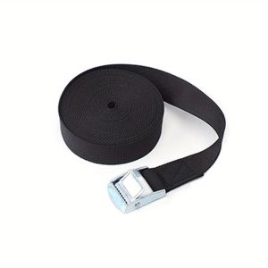 2/3/5 Meter Car Tension Rope Tie Down Strap Strong Ratchet Belt For Luggage Bag Metal Buckle Cargo Straps For Motorcycle Bike 1pcs
