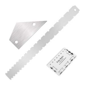 Guitar String Action Gauge Guitar Repair Tool for Precise Adjustment and Maintenance of Electric and Acoustic Guitars