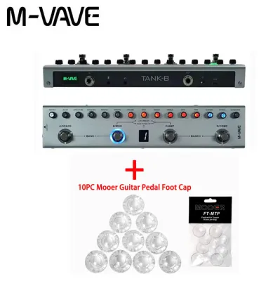 M-VAVE Tank-G Guitar Multi-Effects Pedal Rechargeable 36 Presets 9 Preamp Slots 8 IR Cab Slots 3 Modulation/Delay/Reverb Effects