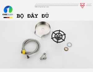 Dụng cụ rửa ly rửa cốc cao cấp nhập khẩu. Bộ dụng cụ rửa ly cốc vòi phun nước tự động water wheel washer inox 304