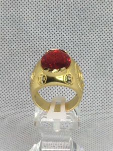 Trang sức T.H Nhẫn nam Đá Oval  thiết kế tinh tế chất liệu hợp kim đồng bền màu.