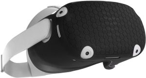 Quest 2 Accessories Silicone Front Cover for Oculus Quest 2 ซิลิโคนกันกระแทกและรอยขีดข่วนสําหรับตัวแว่น Quest 2 ทั้งตัว