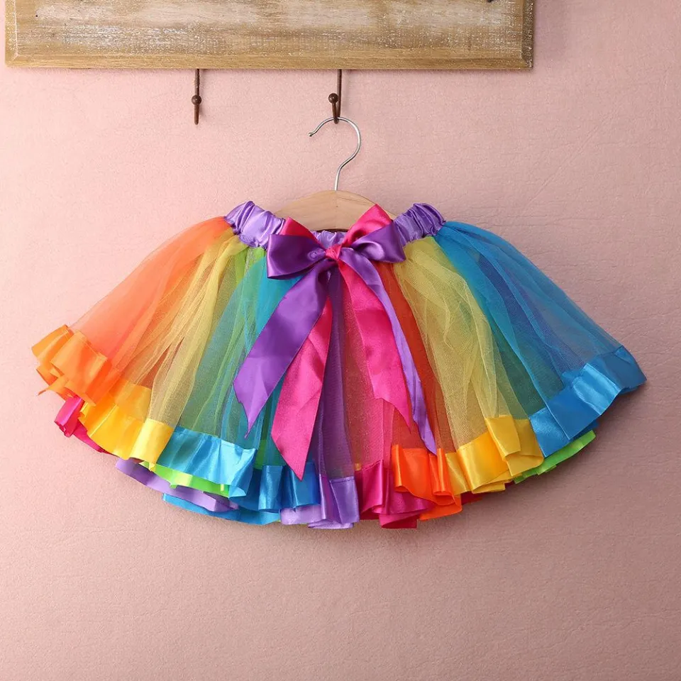 Multicolor hotsell tutu skirt