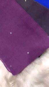 Tudung Bawal Airis Premium Batu Tabur Putih