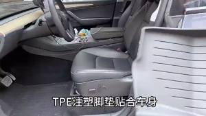 For Tesla Model Y 2024 TPE Floor Mat & Trunk Tray RHD(MY/TH/SG) & LHD(PH)
