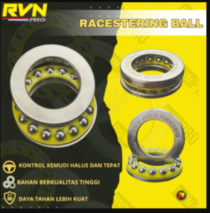 KOMSTIR BEARING RVN RACING MIO SPORTY MIO SOUL MIO M3 MIO J MIO Z  MIO S 125 FAZZIO FILANO FINO SOUL GT XRIDE NOUVO FREEGO FILANO JUPITER Z RX KING VEGA F1ZR FORCE 1 VEGA JUPITER MX OLD NEW VEGA ZR RR NEW RVN RACING BALL RACE