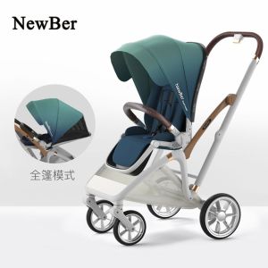 newber New Baby Stroller Sitting Lying High Landscape Childrens Lightweight Folding Newborn Baby Stroller