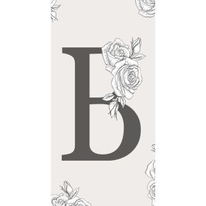 TENNESY HIASAN DINDING KUSTOM NAMA ALFABET HURUF 10x20CM WALL DECOR PAJANGAN KAYU DEKORASI KAMAR