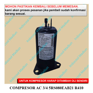 CA34410 COMPRESSOR / kompresor ac / COMPRESOR AC 3/4 5RS080EAB21 R410