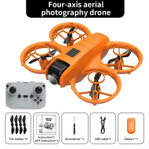 LUZMAR 2 Colors A26 Drone UAV Plastic Mini Drone Aerial Kids Gift Photography Remote Control Aircraft