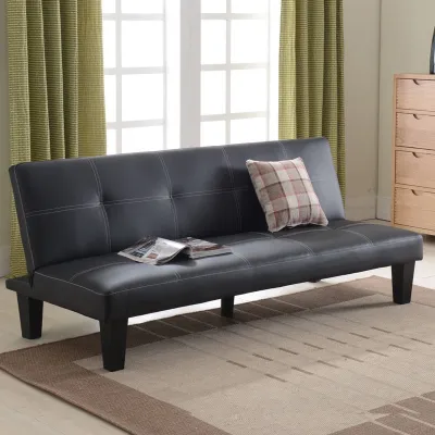 Foldable Sofa Bed Leather Single Double 1/2/3/4 Seater Business Office Foldable Sofabed