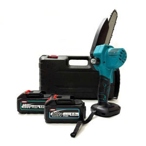 Bộ Máy Cưa Pin 199V Tặng Xích Sơ Cua Hàng Chuẩn Lõi Đồng Cắt Cành Cực Khỏe
