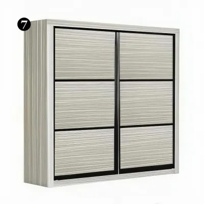 Tasibo-Sliding Door Wardrobe : 5.5x8ft & 8x8ft Wardrobe - Free Installation