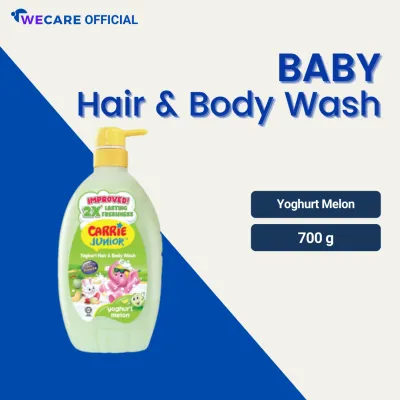 Carrie Junior Baby Hair & Body Wash (700g) - (Yoghurt Apricot/Melon/Apple) 7 Variants | We Care