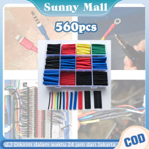 560PCS Heat Shrink Tube/Selang Bakar Kabel Warna Warni/Isolasi Bakar Kabel/Heat Shrink Tubing Kit