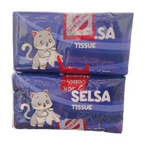 Tissue Selsa 200 Sheet Buy 1 Get 1 | Tisu Wajah