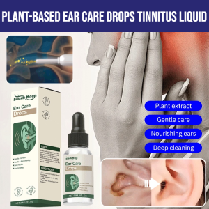 Plant-Based Ear Care Drops Tinnitus Liquid Ear Drops Infection Treatment Cleaning Liquid Ear Infection Treatment Tinnitus Relief