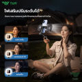 TNW T26 3in1 Mini ไม้เซลฟี่ ขยายได้ Grip Phone Tripod รีโมทบลูทูธในตัว Selfie Stick มีไฟLED สำหรับการถ่ายวิดีโอ Vlog. 