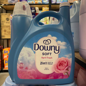 Nước Xả Làm Mềm Vải Downy Soft April Fresh Cool Cotton 2in1 Soft & Fresh 4.45L Hàng Nhập Mỹ