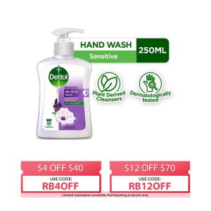 Dettol Hand Wash Sensitive 250ML