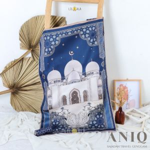 [ANIQ] SAJADAH TRAVEL GENGGAM TAHIRA DEWASA BESAR TRAVELLING CANTIK SOUVENIR UMROH HAJI TAHLIL LILSALA
