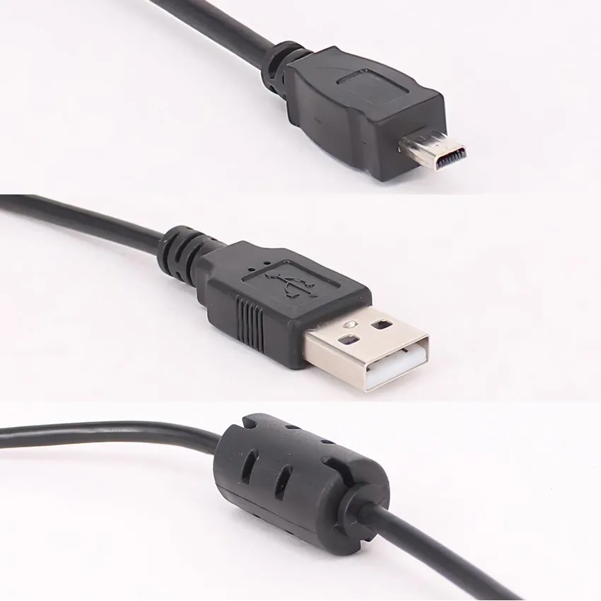 USB Date Cable Replacement Photo Transfer Cord for Nikon Digital