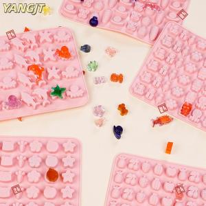 [COD] YANGJT แม่พิมพ์ซิลิโคนรูปผลไม้ผสมช็อคโกแลตรูปกระต่ายปลาฟัดจ์แม่พิมพ์เยลลี่ขนมรูปทรงเรขาคณิตรูปหัวใจสำหรับตกแต่งเค้กถาดใส่น้ำแข็งอบของขวัญ