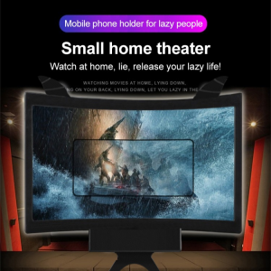 10-inch multifunctional lazy stand curved mobile phone screen amplifier 3D high-definition display