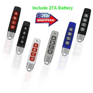 5326 Dip 8 Dialer Autogate 330mhz 433mhz Remote Control Auto Gate Remote Control Duplicator Garage (Include Battery)