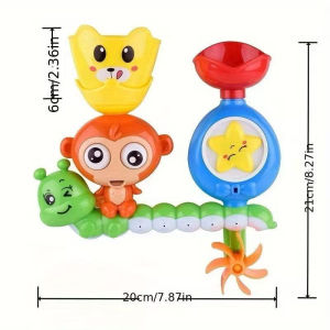 Ready Stock Baby Bath Toy Shower Head Bath Tub Electric Automatic Water Pump Spray Baby Mainan Mandi mainan budak