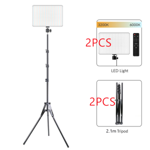 10 Inch Photo Studio LED Round Light Selfie LED 2700k-7000k Video Fill Lamps Video Photography Light