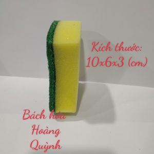 Combo 2 miếng rửa chén bát 2 mặt siêu sạch 3S