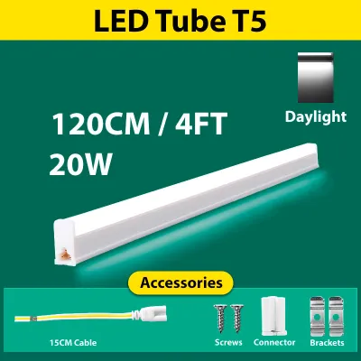 T5 LED Tube Ceiling Light Single Tone 1FT 2FT 3FT 4FT