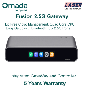 TP-Link Omada Fusion 2.5G Gateway and Controller Integrated Quad Core processor 5 x 2.5G Ethernet Port