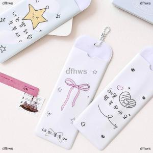 [COD] dfhws PVC Photo Booth Frames Cartoon Photo Booth Album For 2x6 Inch Photo Strips Wedding Album Bag Pendant School Stationery