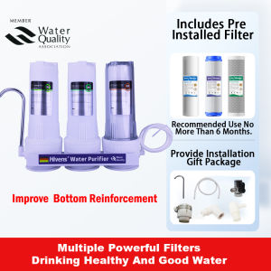 Genuine Alkaline 7 in 1 Water Filter Water Purifier Filter Ultrafiltration Water Filtration System Complete Set