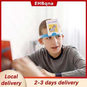 [COD]  HOT SALE Ship within 24 hours Headband Quick Question Game Cosplay Props Classroom Family Party Board Games Educational Toys