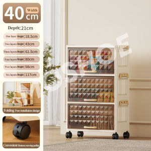 MOSHOE Durabox Cabinet Drawer Flip Top Storage Cabinet Plastic Wardrobe For Baby Toy Clothes Home Organizer