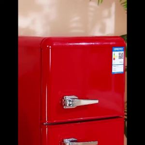 Chigo R Refrigerator Small and Medium sized Household Mini Double Door Refrigerator