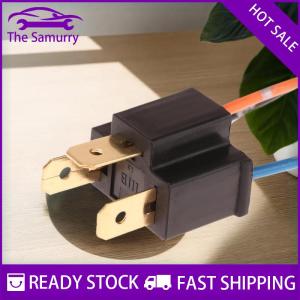 Samurry ✨Hot Sale✨ 2 4 cái đèn pha xe hơi đèn sương mù Nam Bộ chuyển đổi ổ cắm dây nịt H4 bóng đèn ổ cắm Nam Bộ chuyển đổi kết nối