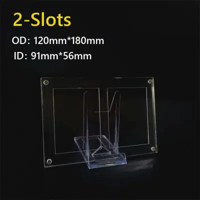 Clear Acrylic Photo Frame Magnetic Picture Photo Holder Display Frame Transparent Photo Frame Photocard Holder Picture Frame Kpop Album Poster Tag Stand Desktop Ornament