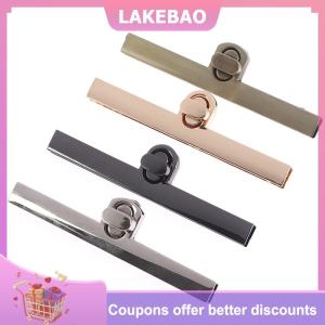 【LAKEBAO】 1 chiếc khóa kim loại túi cổ điển khóa xoay nút xoắn cho Phụ kiện Túi xách tự làm