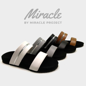 Miracle By Miracle Project - MBMP - Lyli Series 03 - Birken Style Sandal Sendal Wanita Selop Slip On