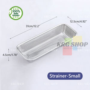 Stainless Steel Drain Basket Strainer Thick Food Drain Basin Vegetable Fruit Washing Colander Spoon Fork Dryer