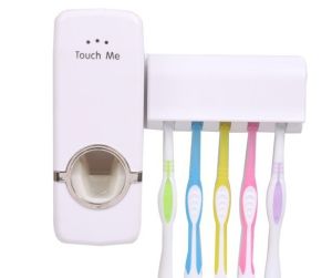 Dispenser Odol + Wadah Sikat Gigi - Toothpaste Dispenser