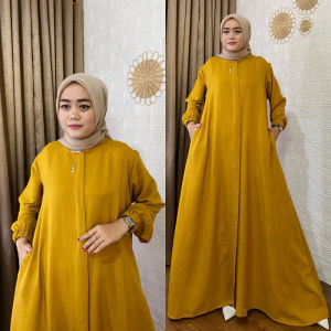 Abiya gamis shakila daily dress fit jumbo