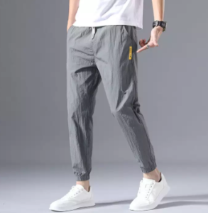 MARK BELT seluar lelaki Summer Thin Section Plus Fat Large Size Sports Pants Elastic Loose Casual Trousers