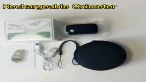 Oximeter on the Finger Health Monitor Rechargeable Blood Oxygen Meter for Baby and Adults Safety Dev