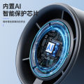 N68 Portable Turbo Mini Handheld Fan USB Rechargeable 100 Level Adjustable Speed ​​Long Battery Life LED Digital Display. 