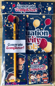 GRADUATION ACTIVITY GIFT PACKAGE FOR KIDS